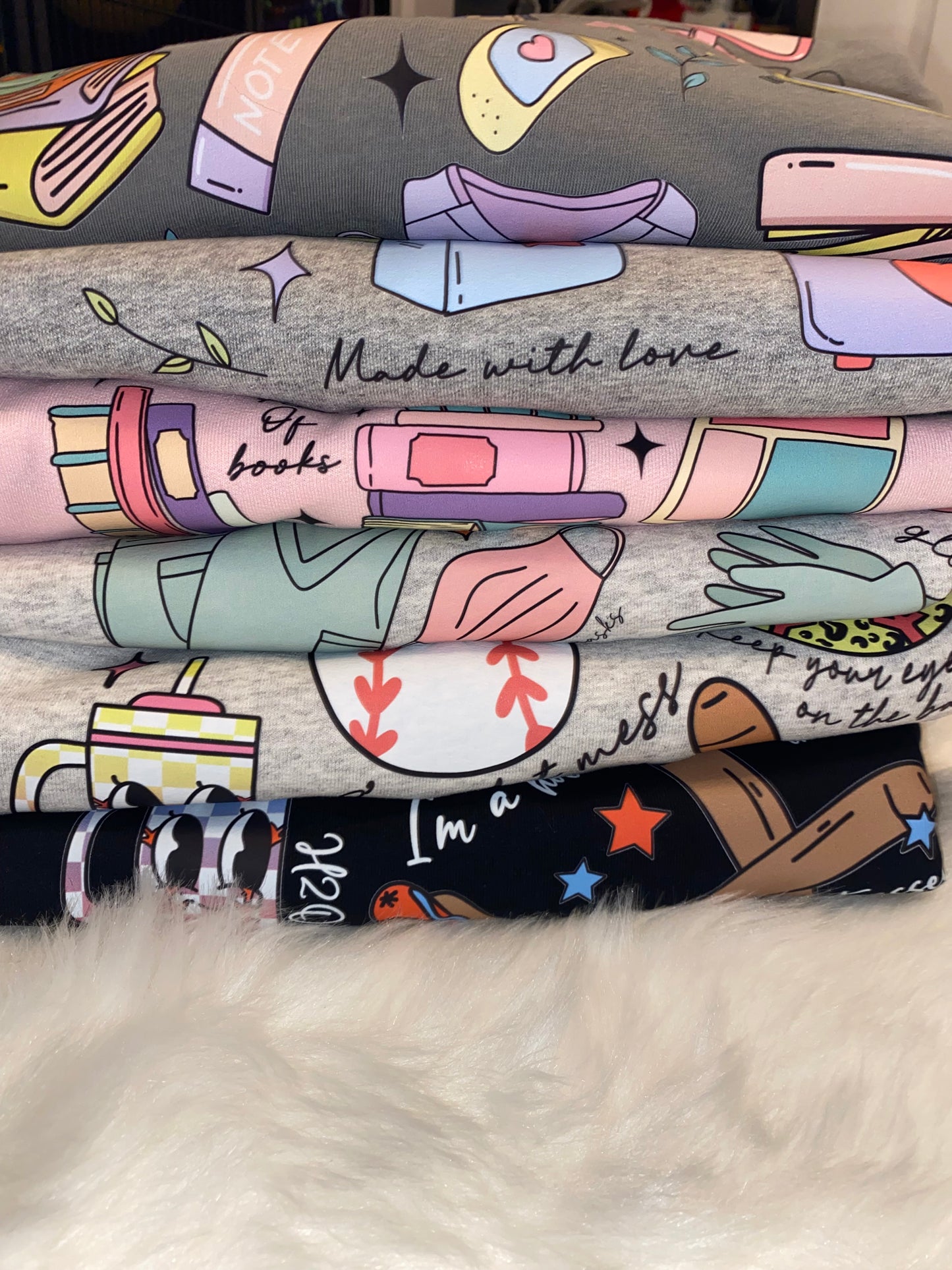 I’m a Hot Mess Always Stressed and Proudly a Softball Mama Sweatshirt