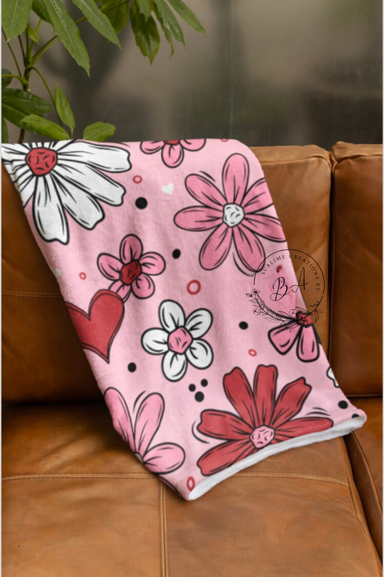 Valentine Florals Blanket