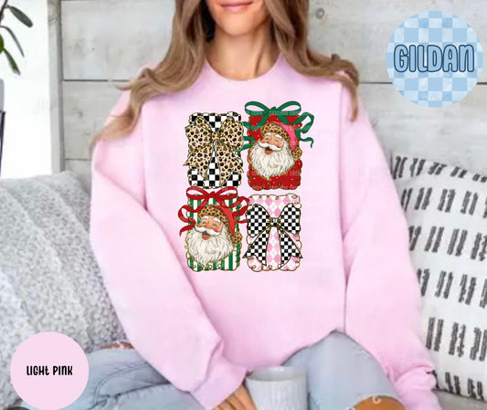 Santa’s Merry Christmas Sweatshirt-CF