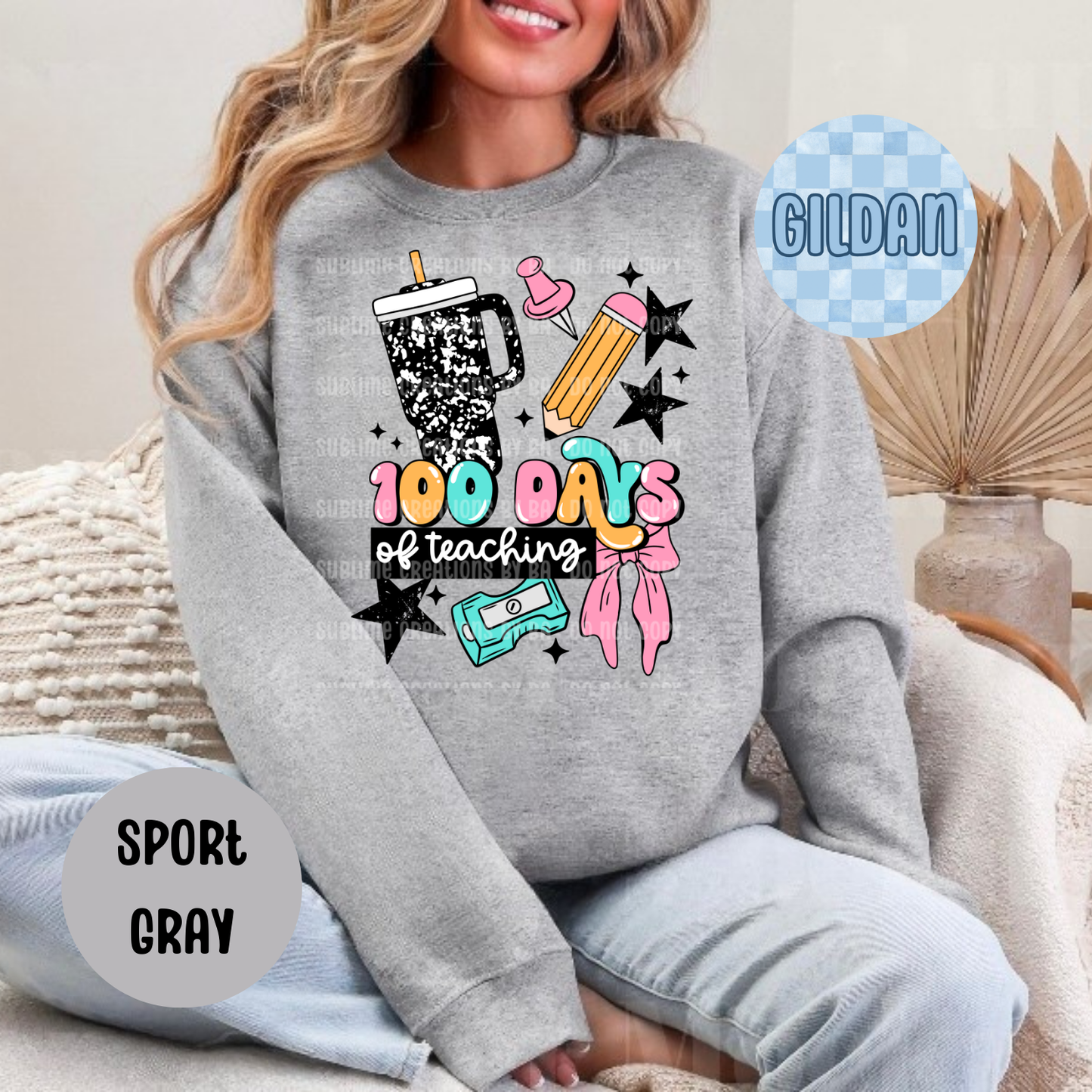 100 Days of School Shirt, Cute Teacher 100th Day Sweatshirt