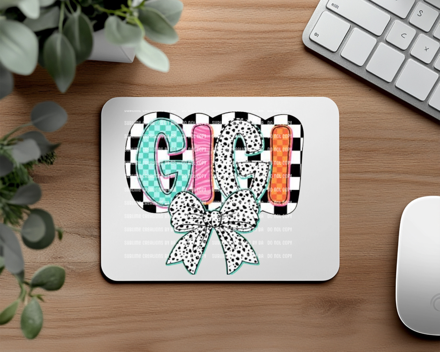 Gigi Coquette Mouse Pad