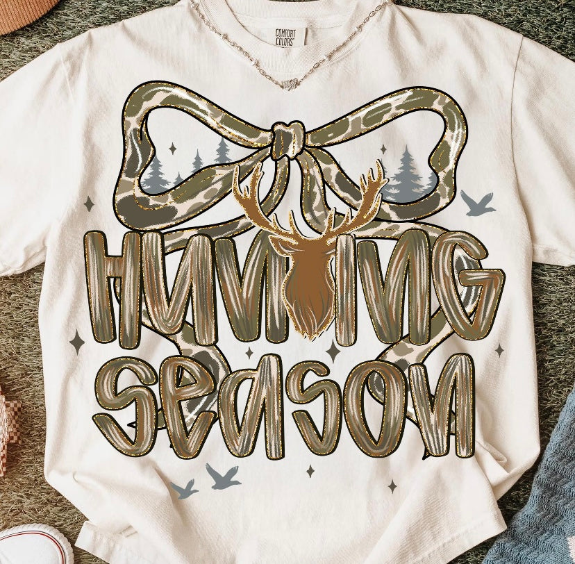 Hunting Season Camo Tee