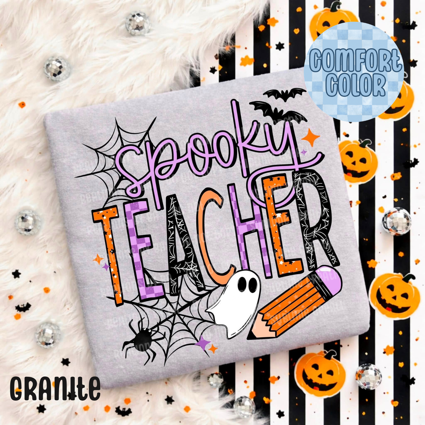Spooky Teacher Apparel