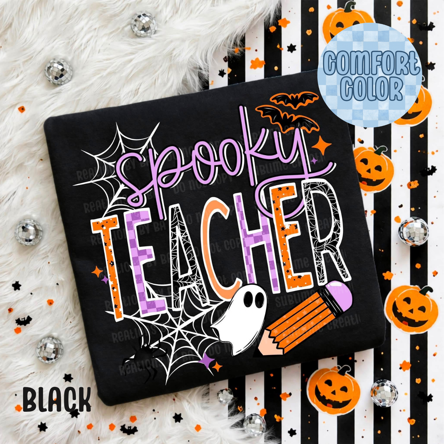 Spooky Teacher Apparel