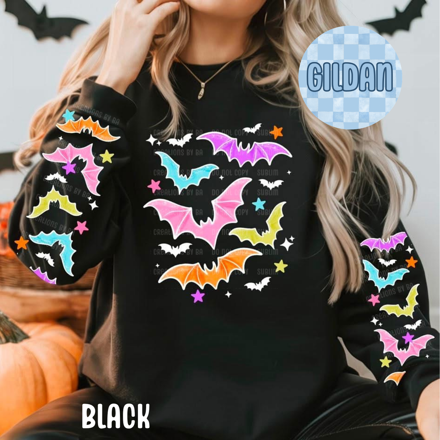 Colorful Bats Apparel