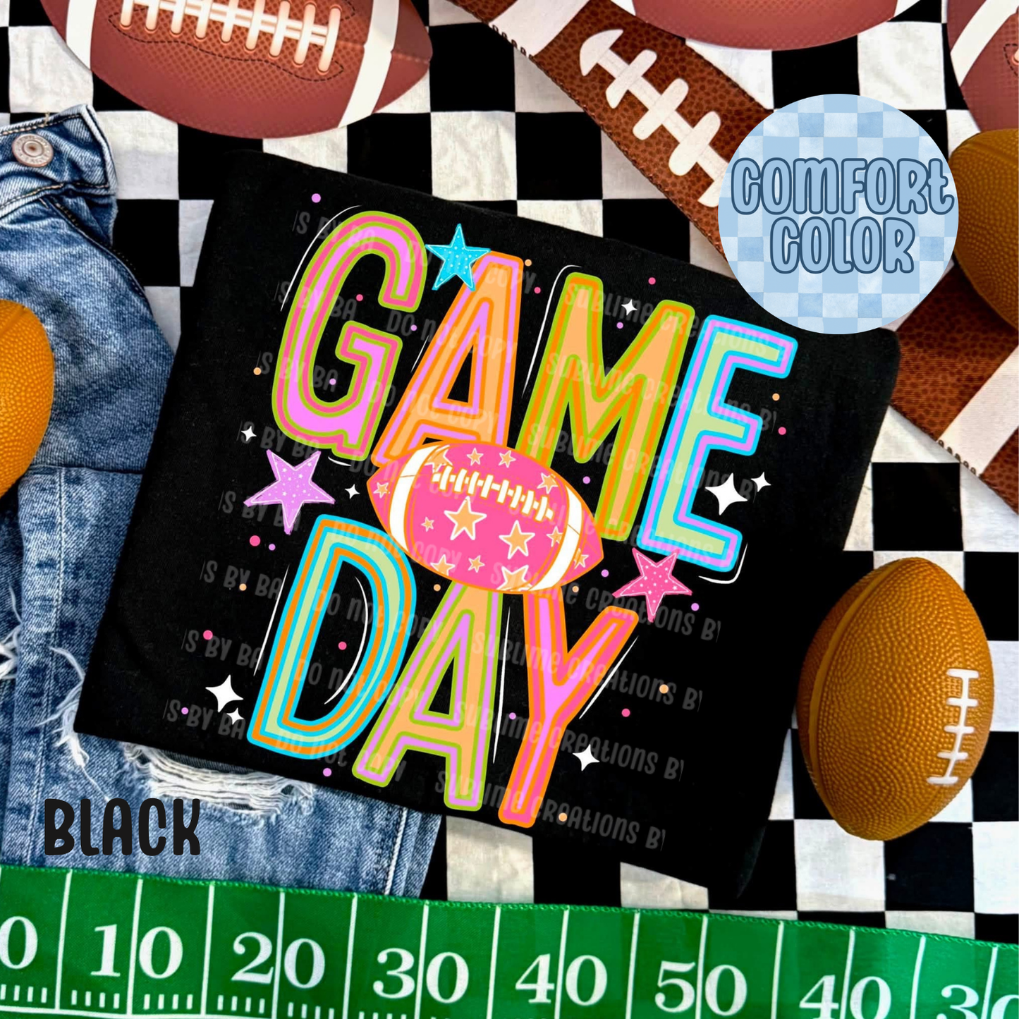 Colorful Game Day Apparel