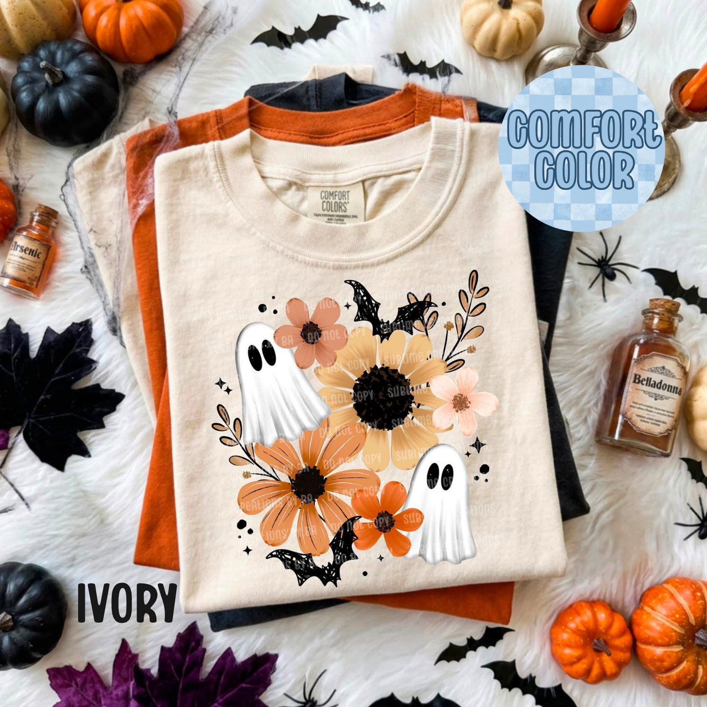 Ghost Floral Apparel