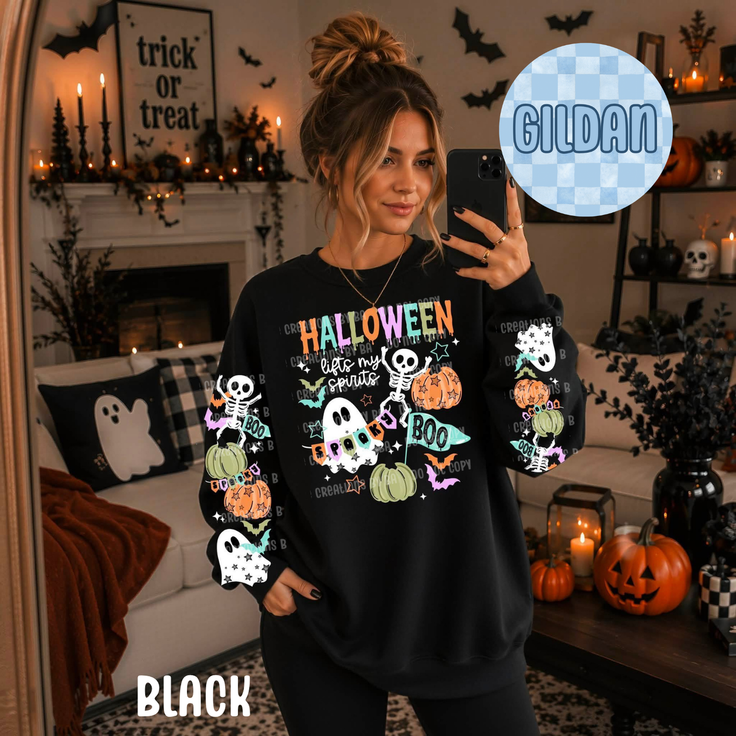 Halloween Lifts My Spirits Apparel