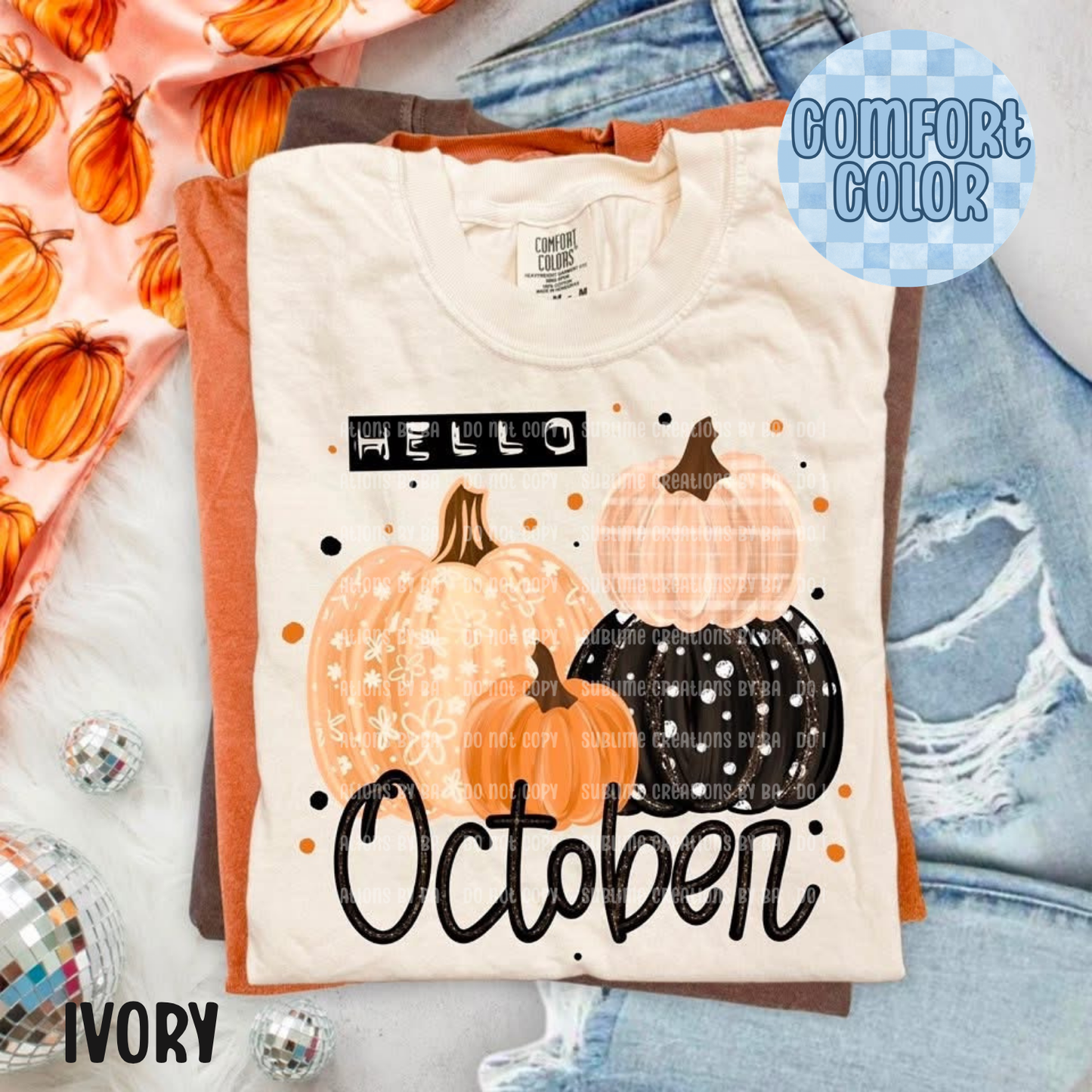 Halloween October Pumpkins Apparel