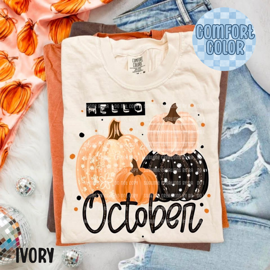 Halloween October Pumpkins Apparel