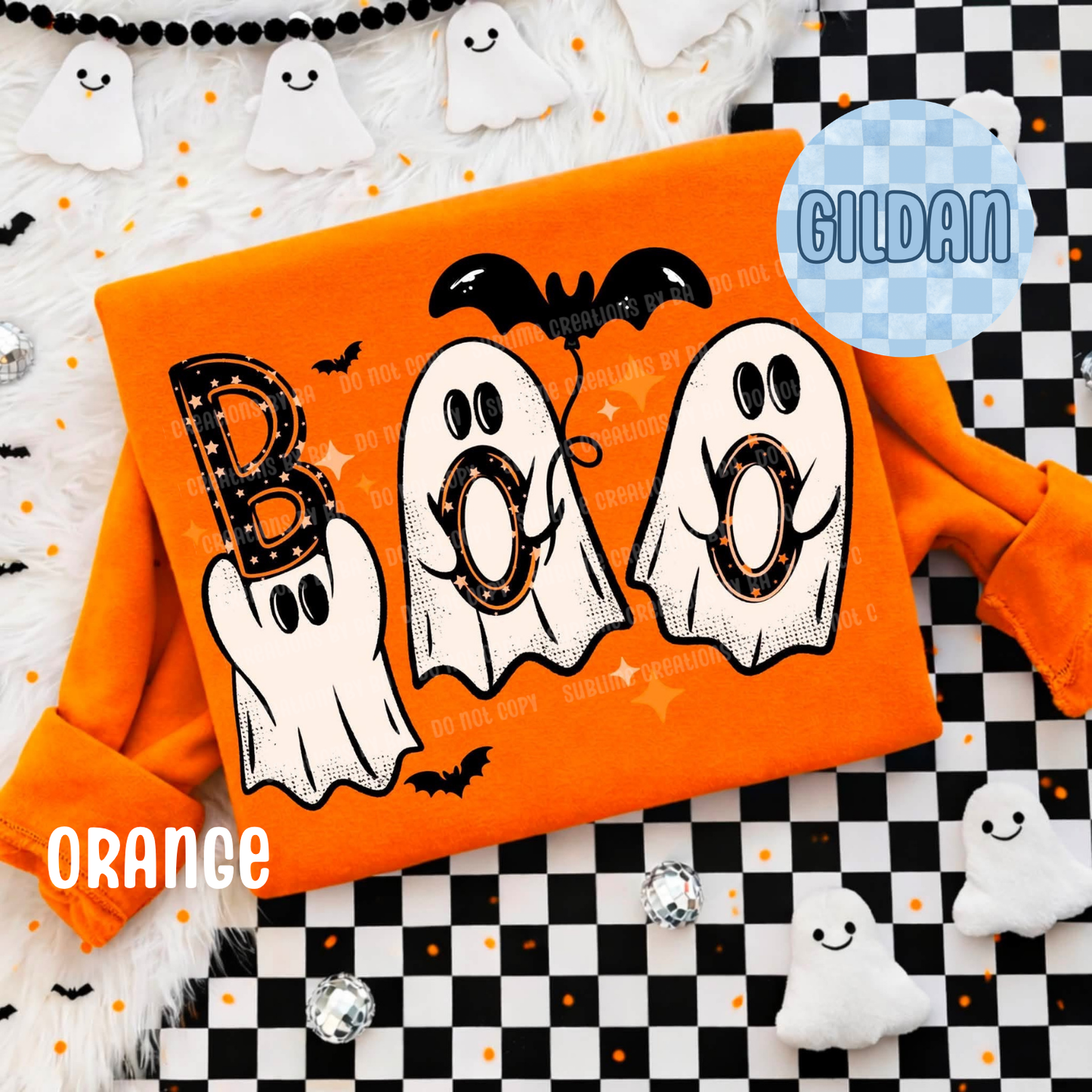 Boo Ghost Apparel