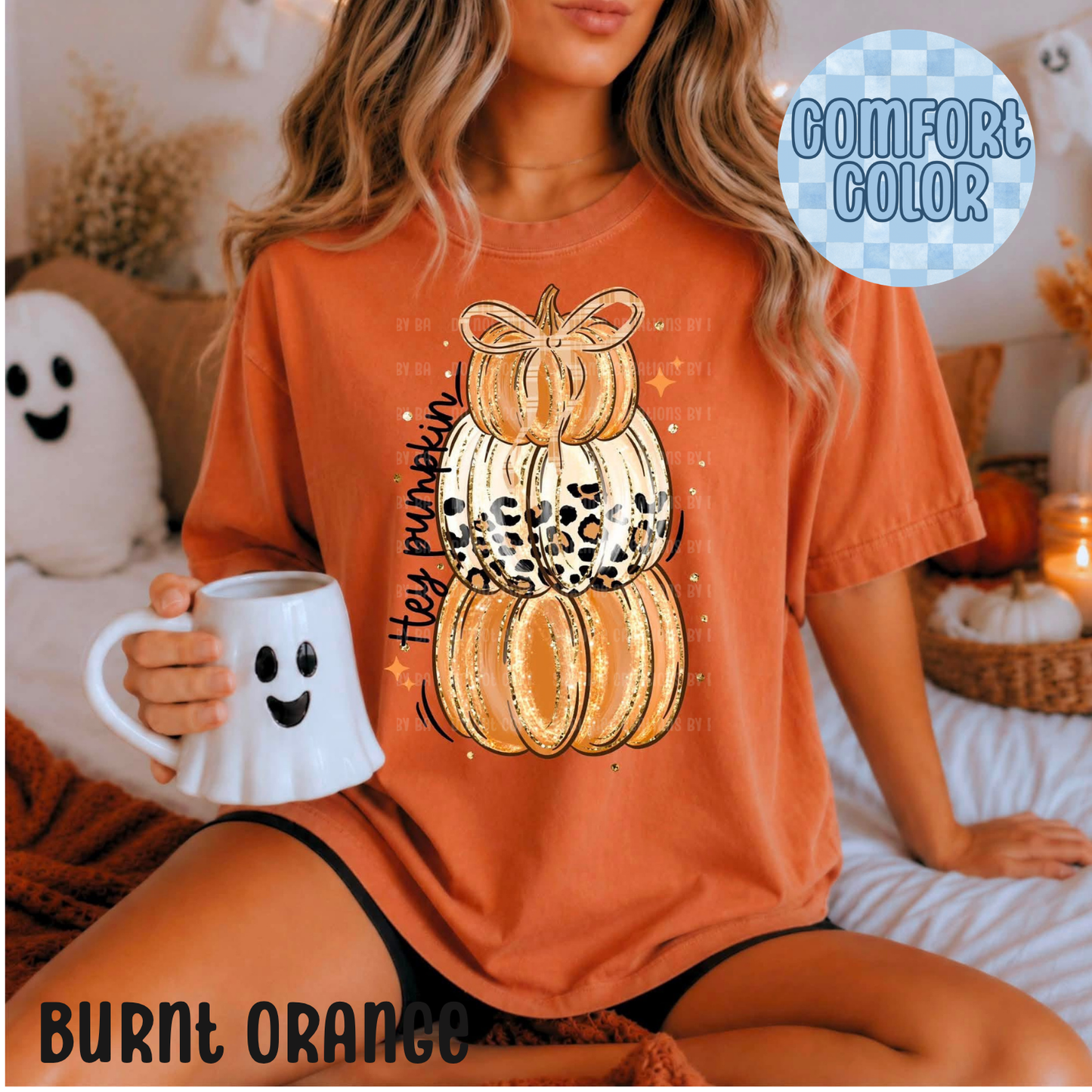 Hey Pumpkin Stacked Apparel