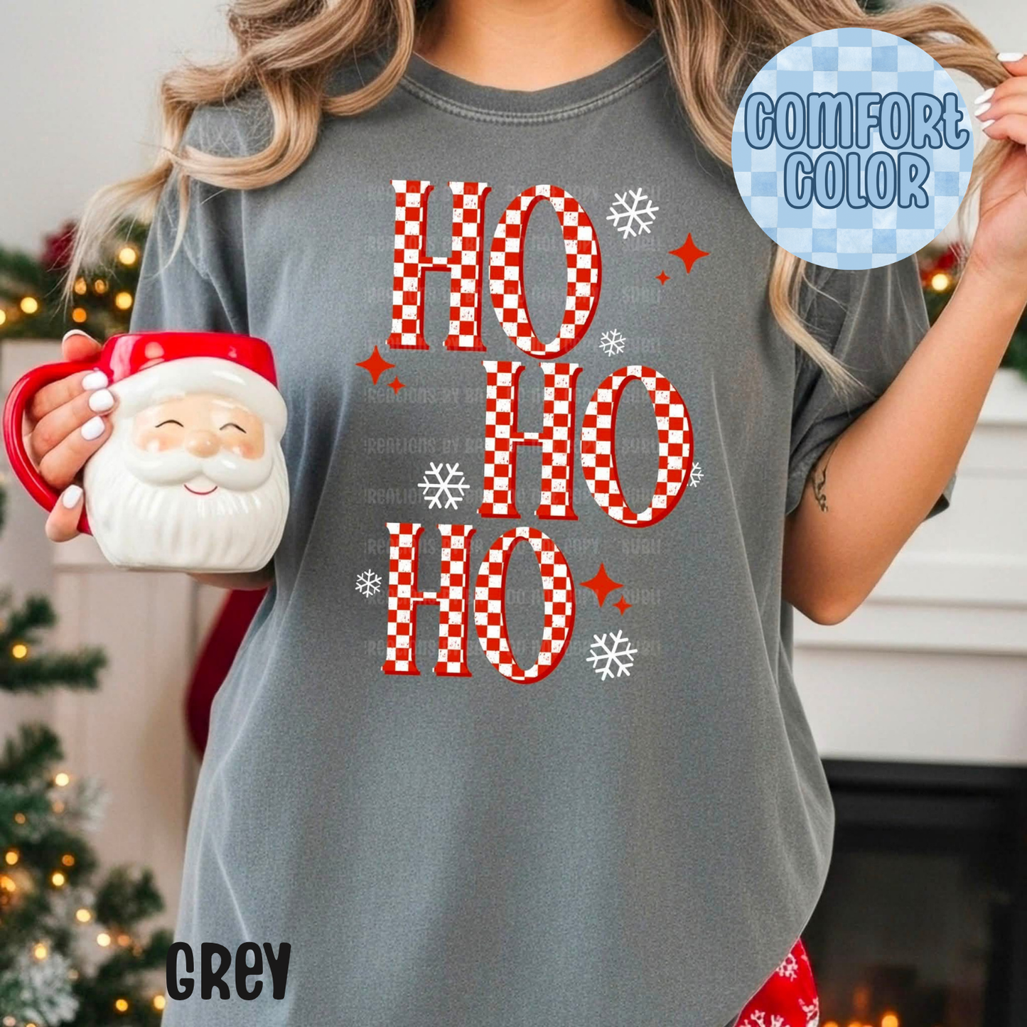 Ho Ho Ho Checker Apparel