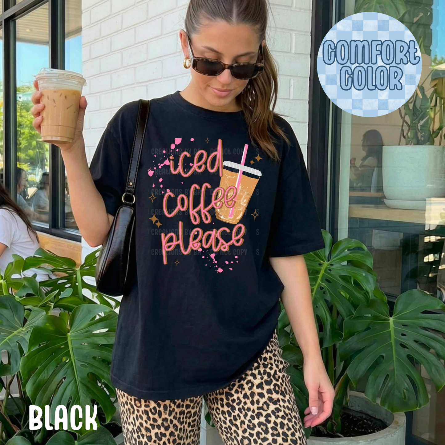 Iced Coffee Please Apparel