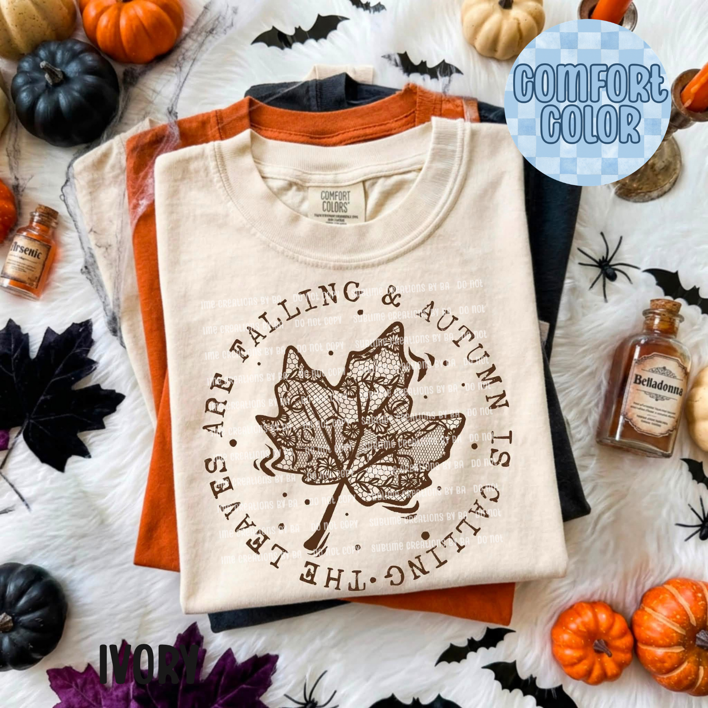 Lace Leaf Circle Apparel