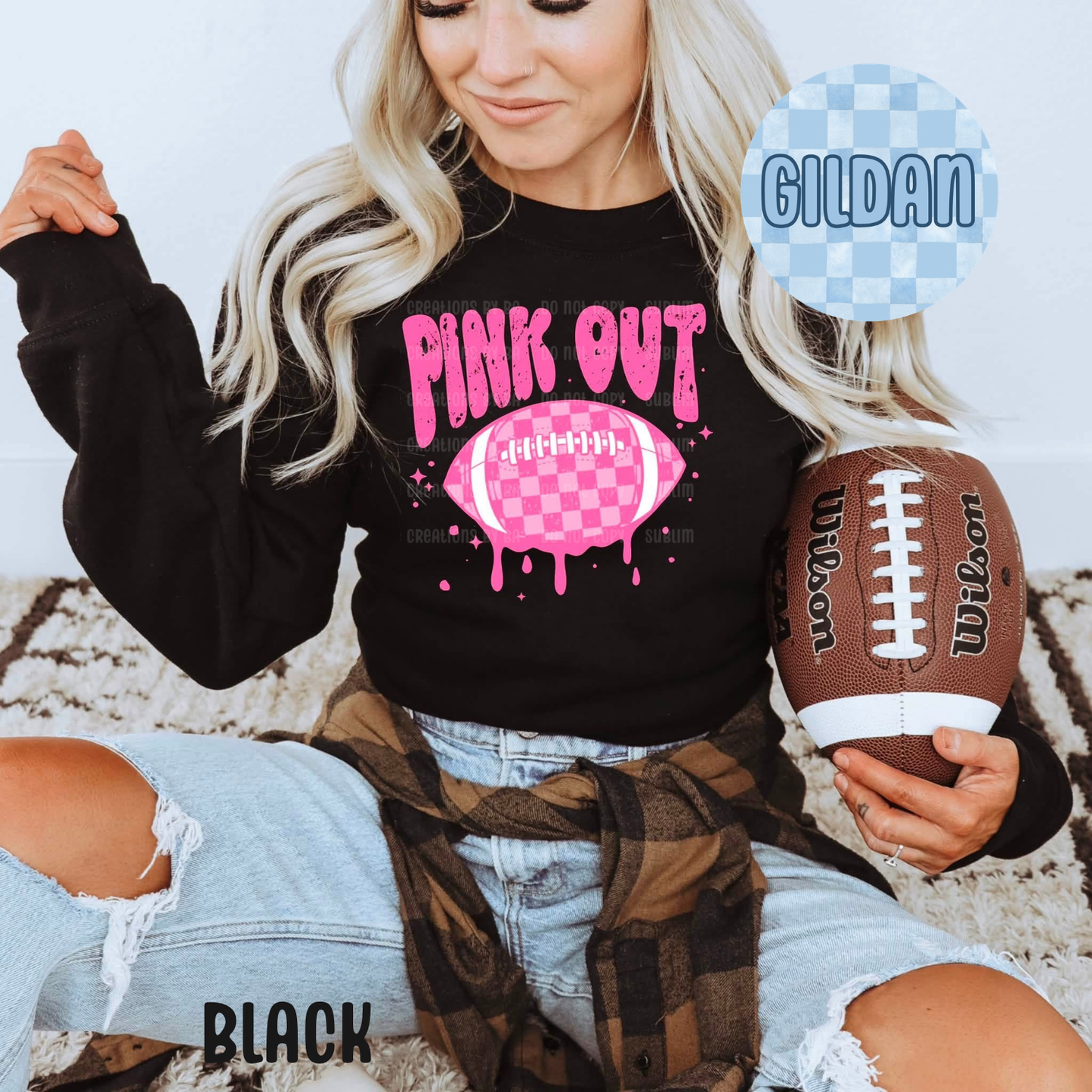 Pink Out Stars Football Apparel