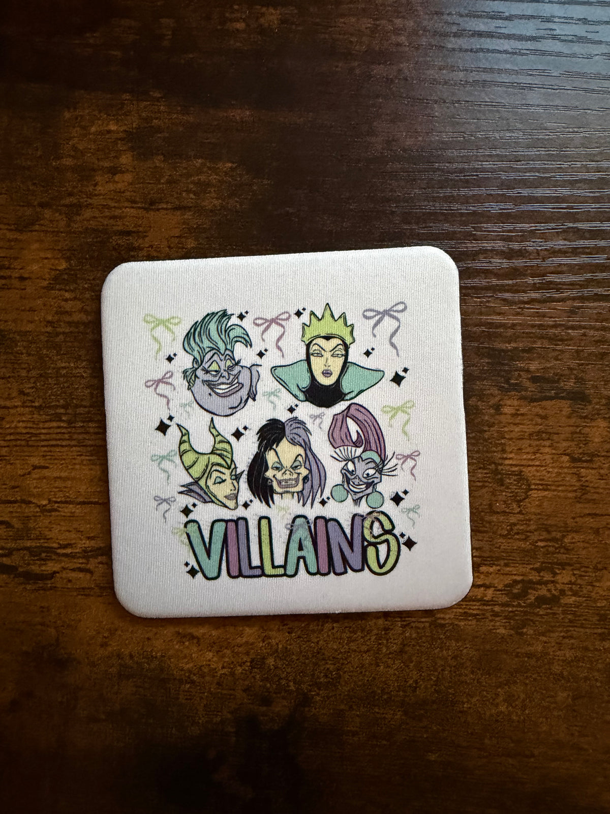 Pastel Villain Desk Coaster