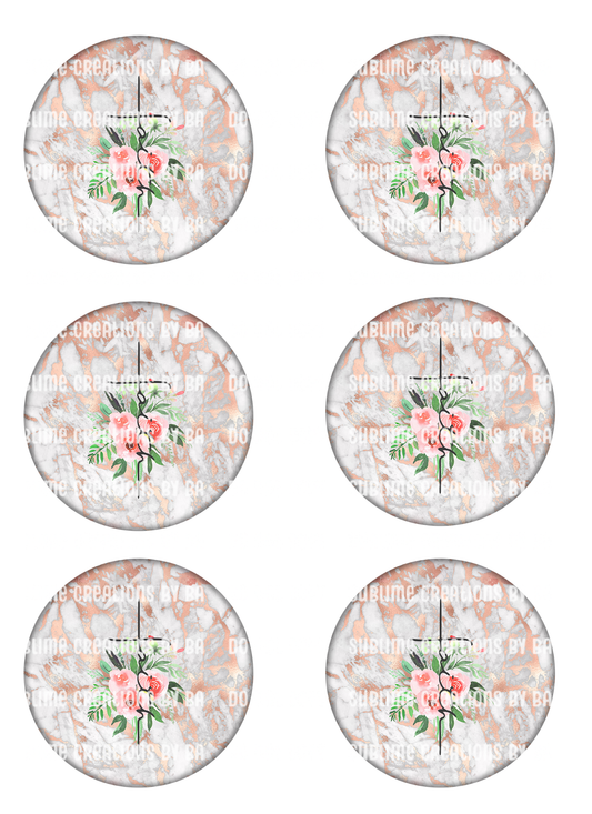 Floral Faith Sublimation Transfer Sheet