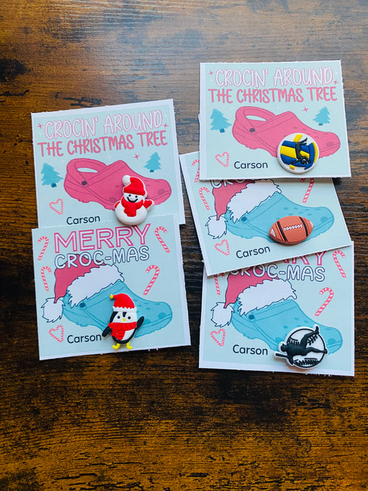 Personalized Croc Charm Favors