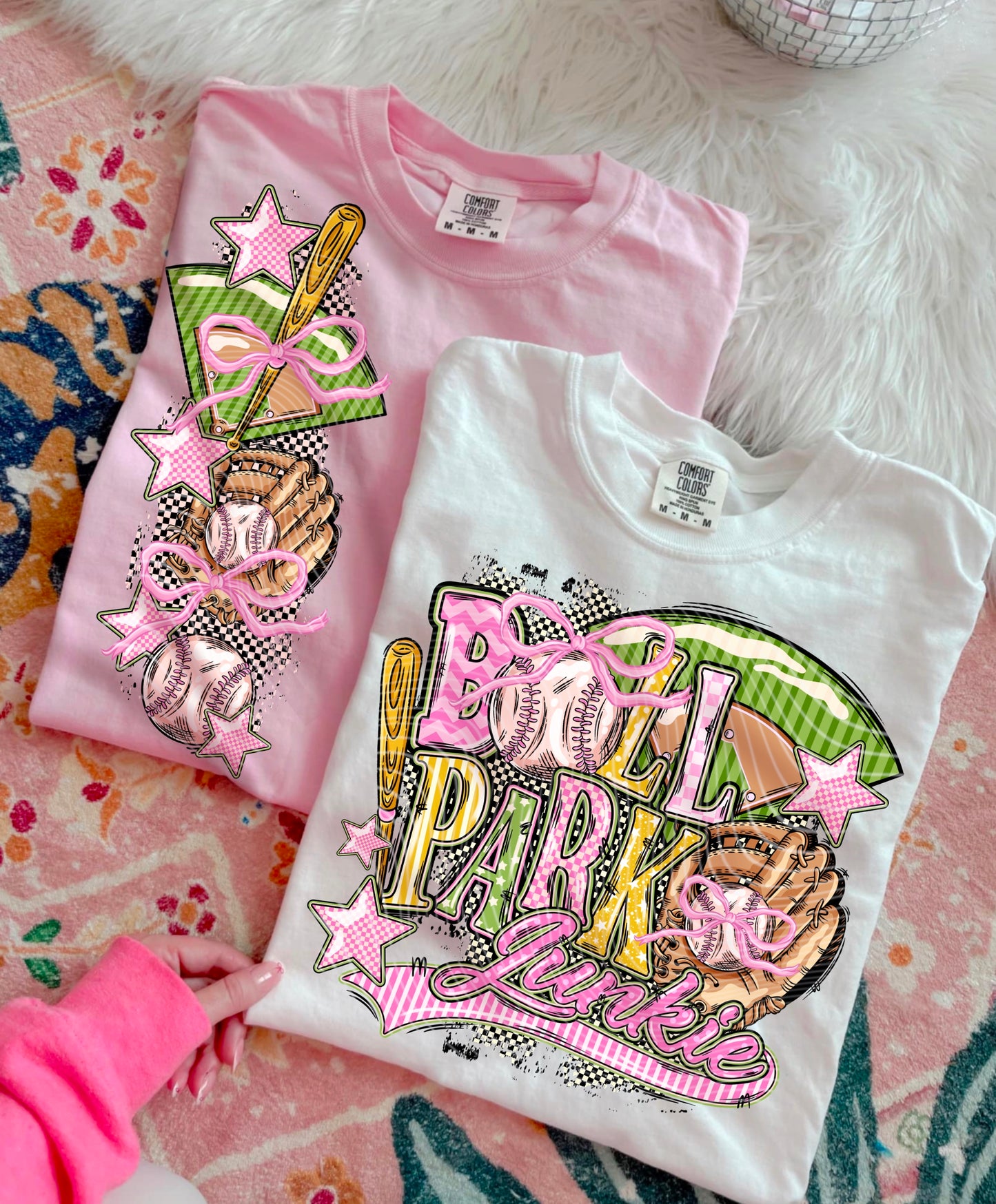 Baseball Ballpark Junkie DTF Print