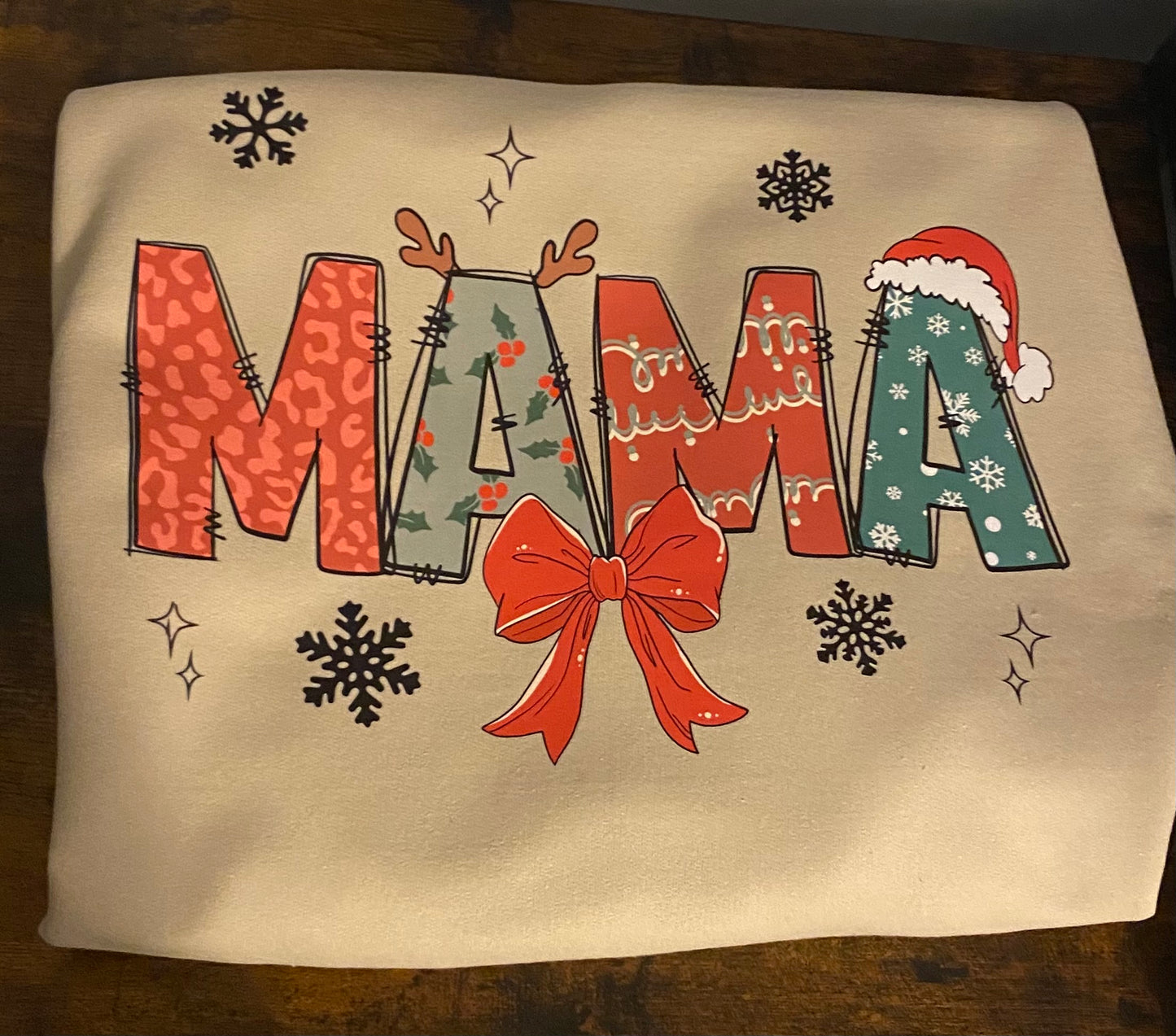 Mama Christmas Sweatshirt