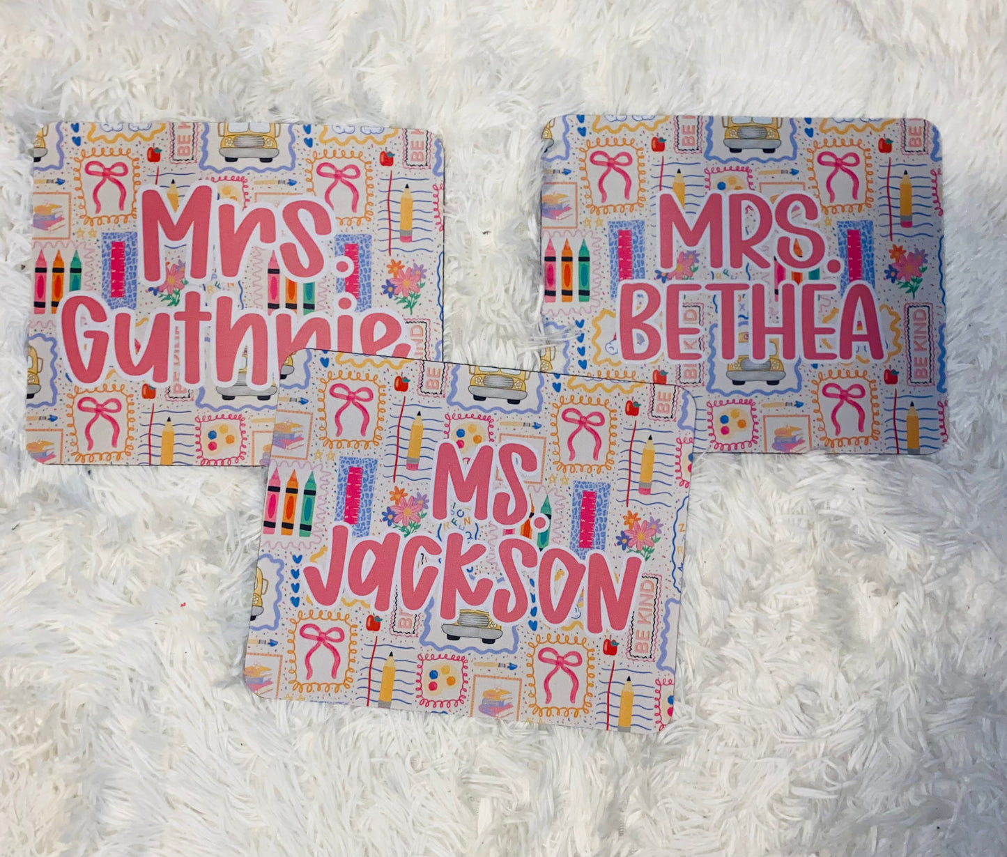 Personalized Teacher Mouse Pad