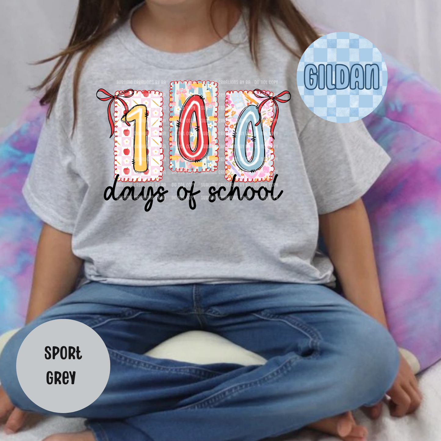 100 Days of School Youth Tee