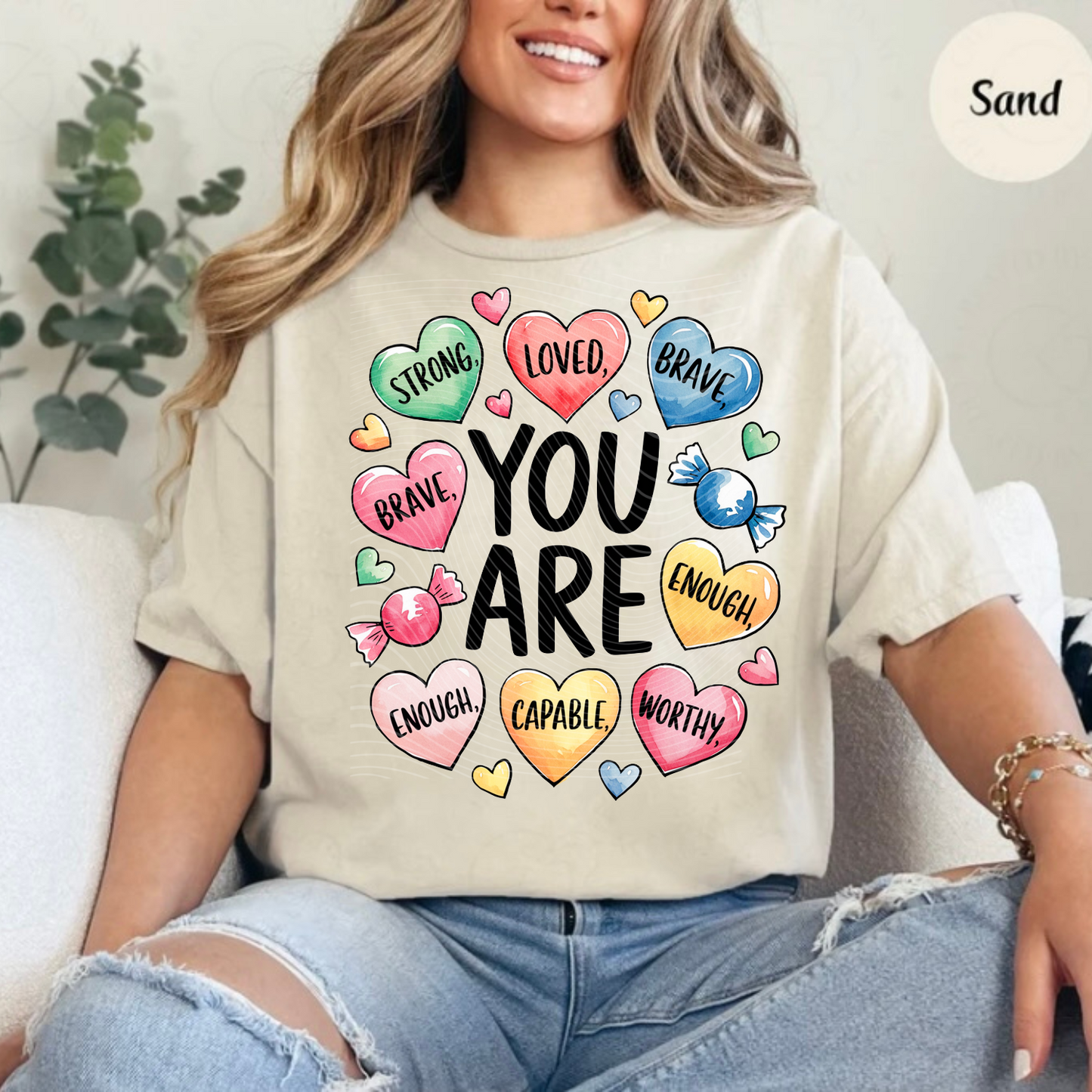 Christian Self Love Valentine Tee