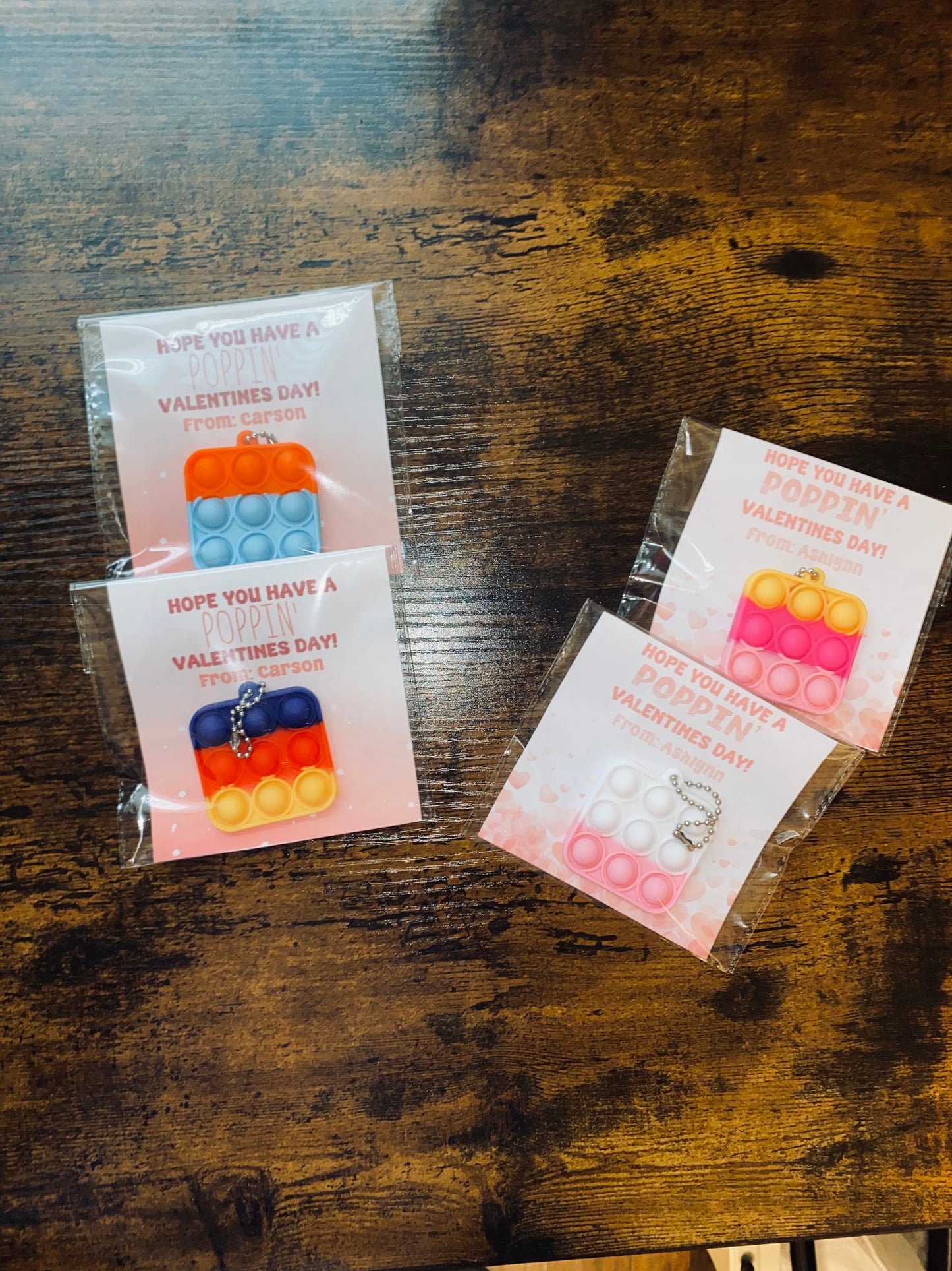 Personalized Pop It Favors