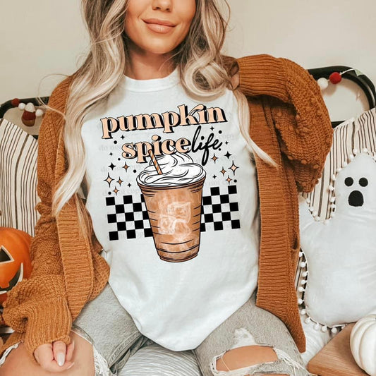 Pumpkin Spice Life DTF Print Only