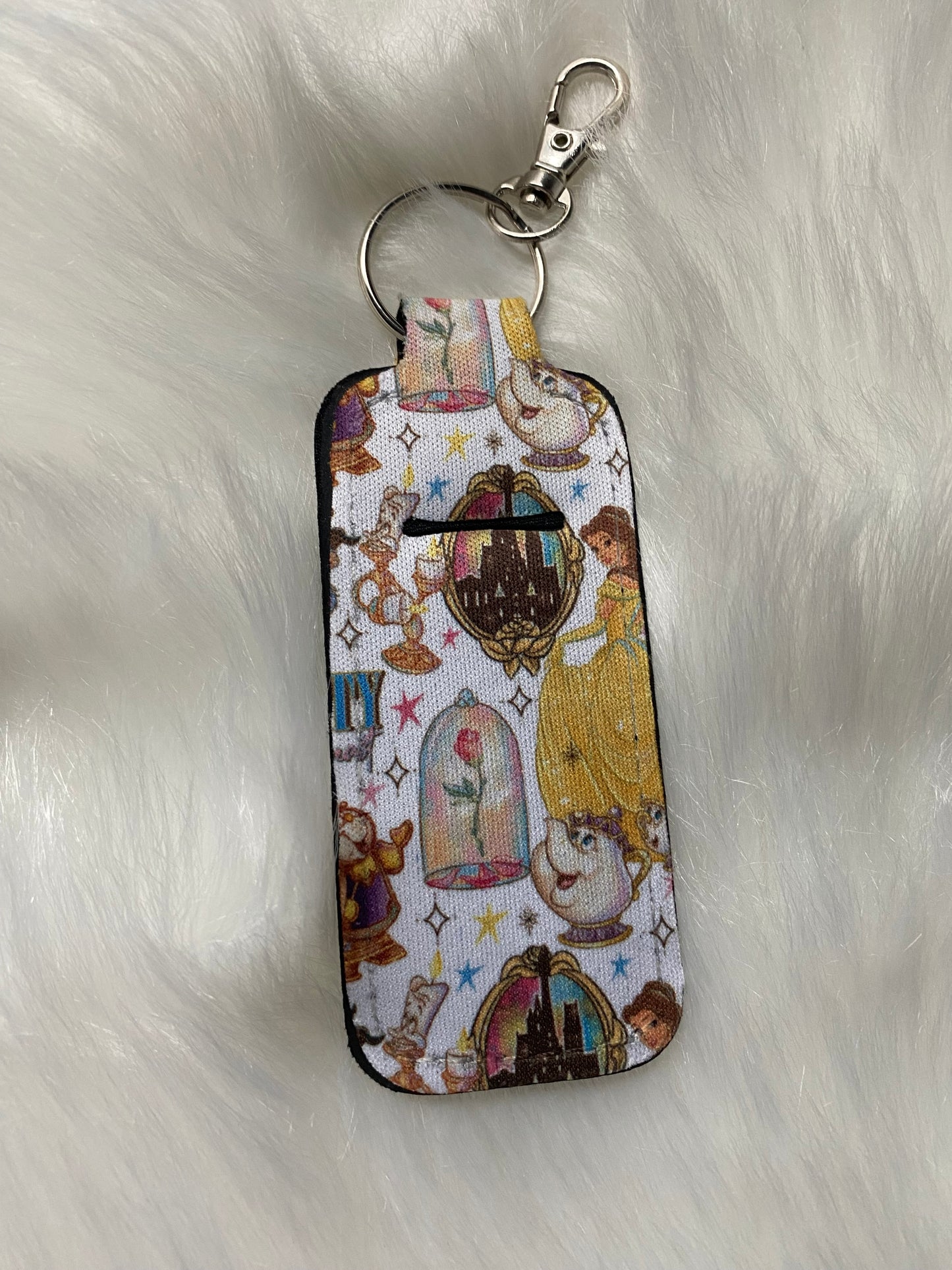 Beauty Chapstick Neoprene King Ring Holder