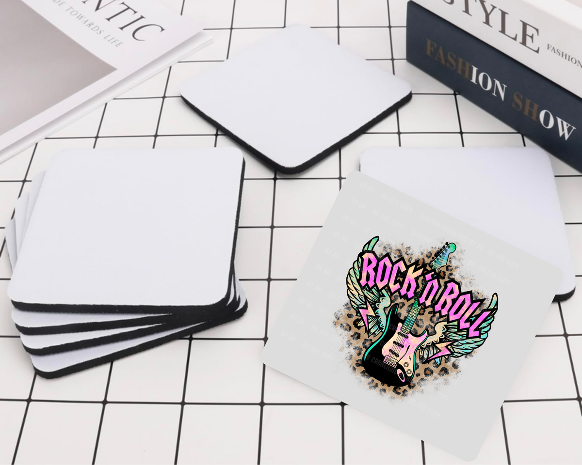 Rock n Roll Desk Coaster