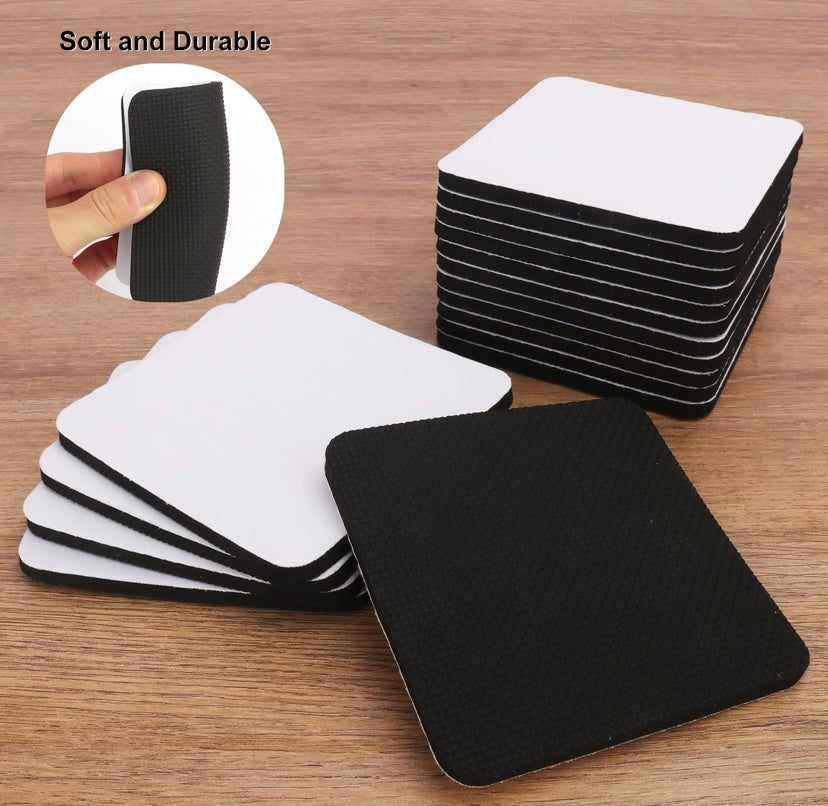 Autumn Raccoon Coffee Coaster Set