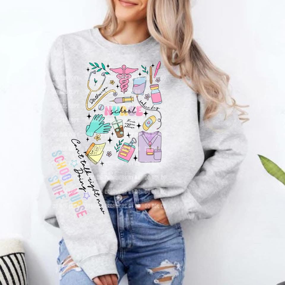 School Nurse Doodle Occupational