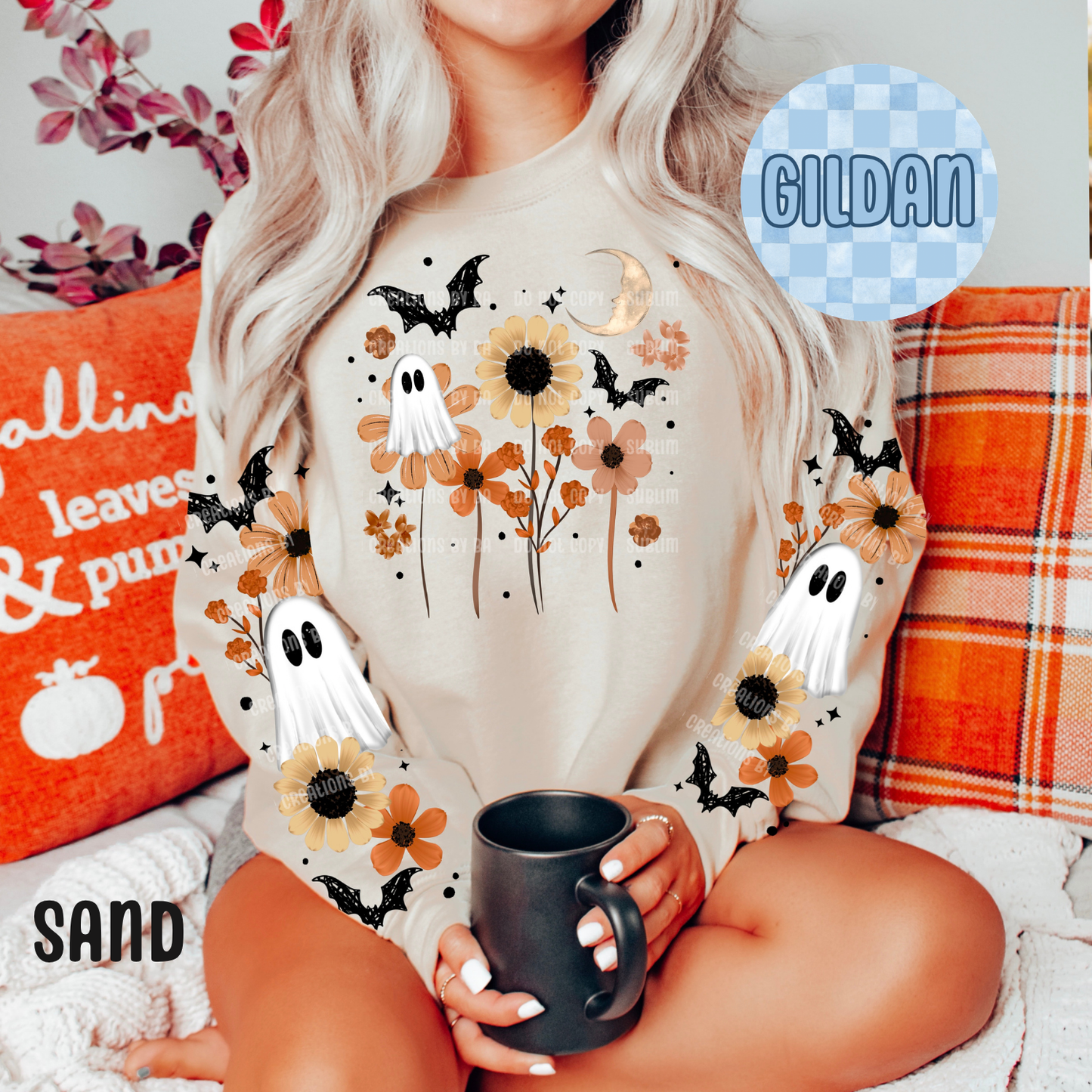Floral Ghostie Apparel