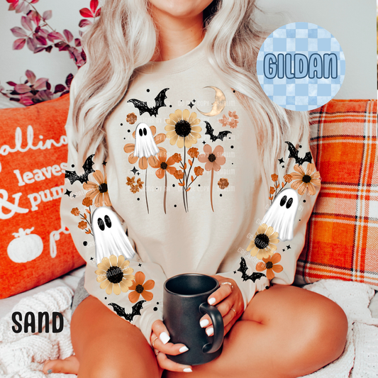 Floral Ghostie Apparel
