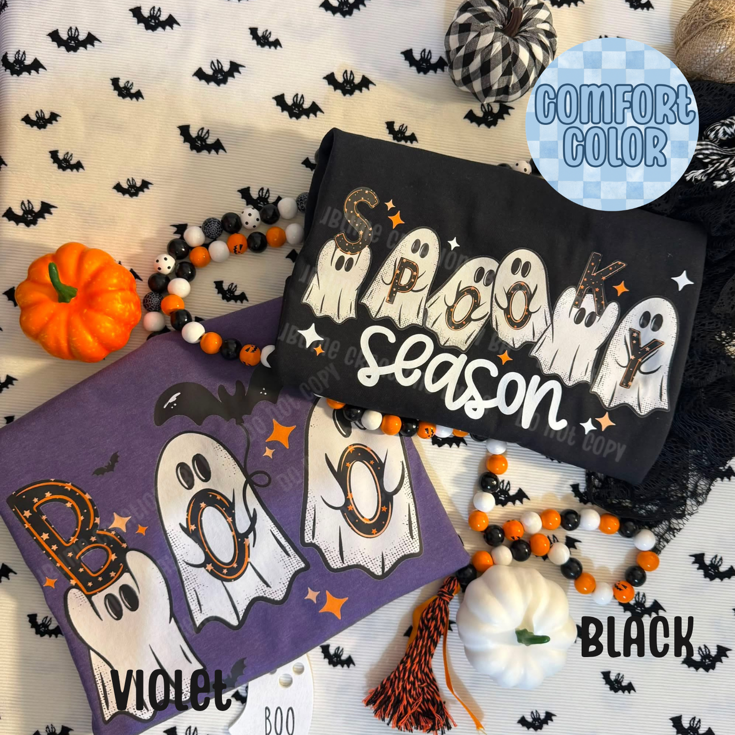 Spooky Season Ghosts Apparel