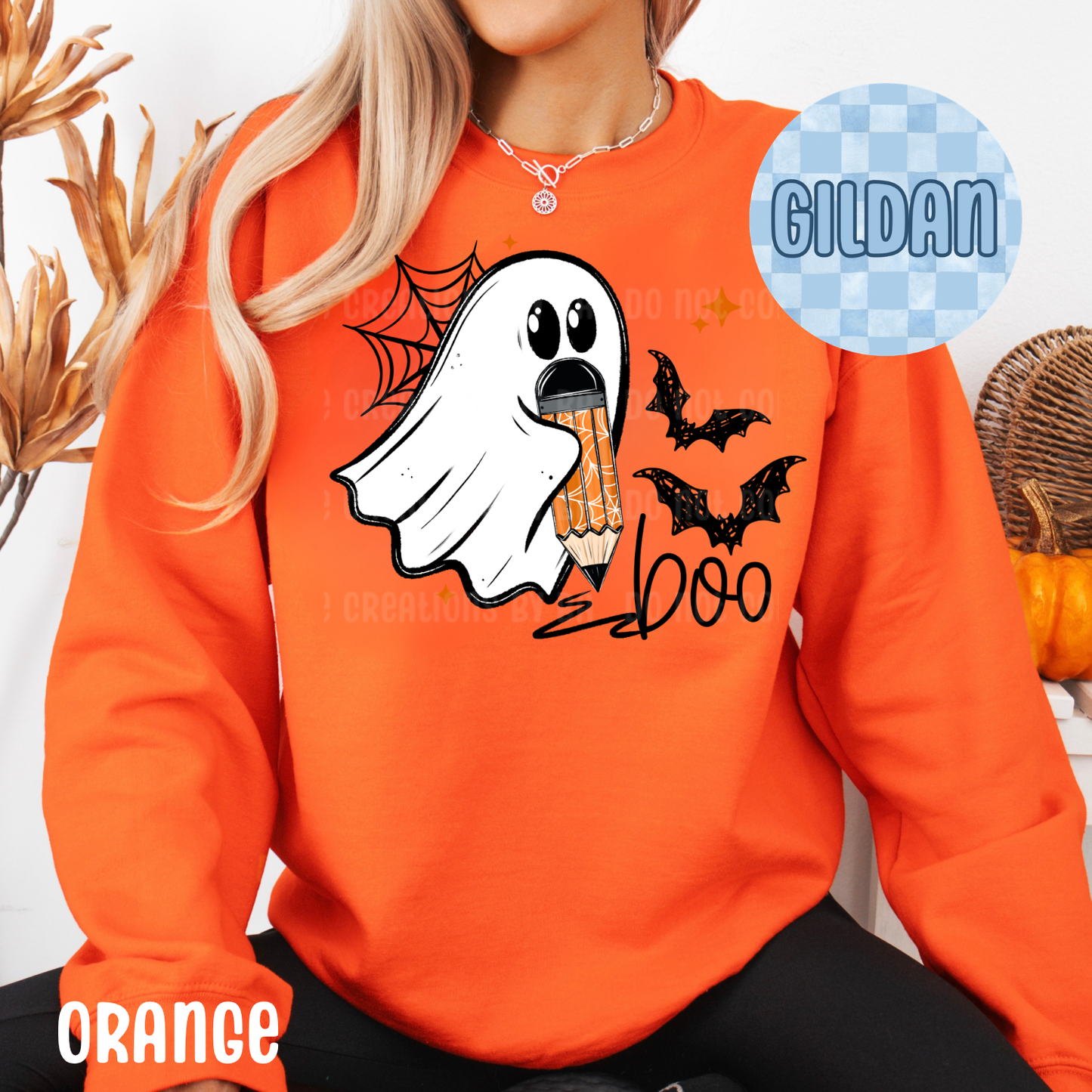 Boo Pencil Ghost Apparel