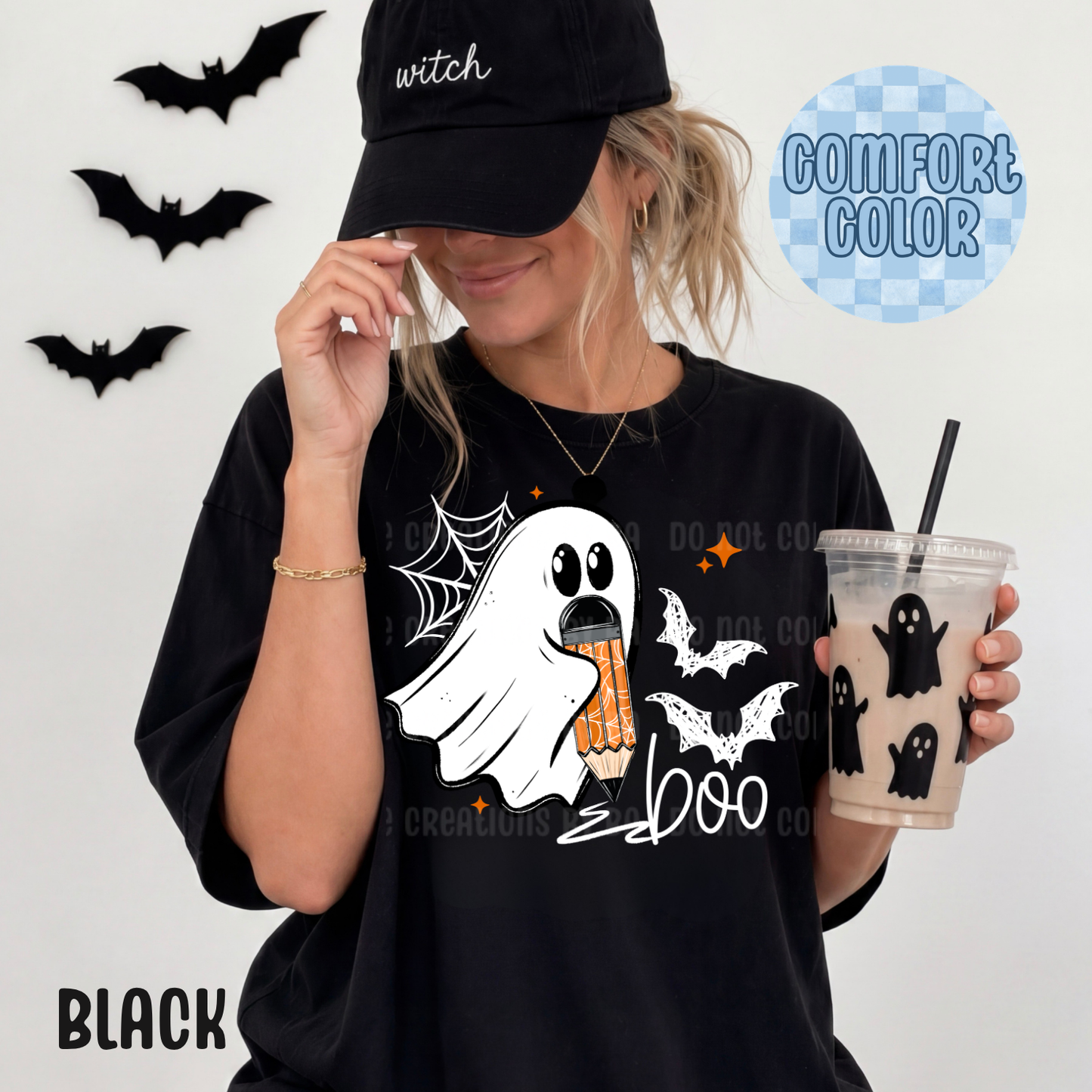 Boo Pencil Ghost Apparel