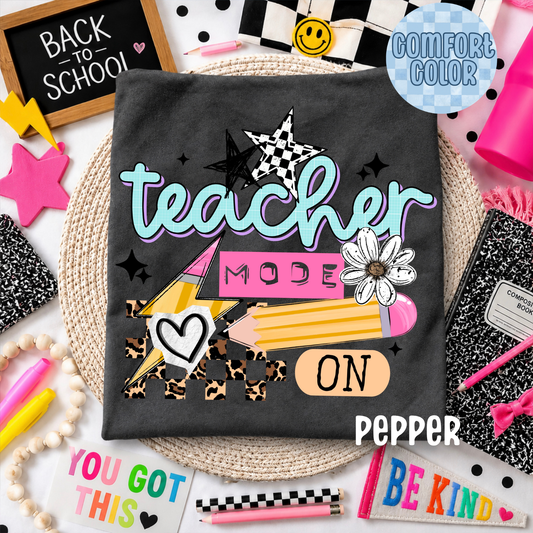 Teacher Mode On Apparel