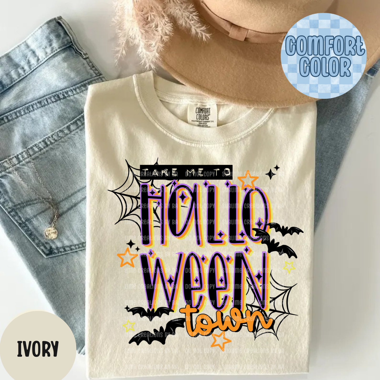 Take Me To Halloween Town Apparel