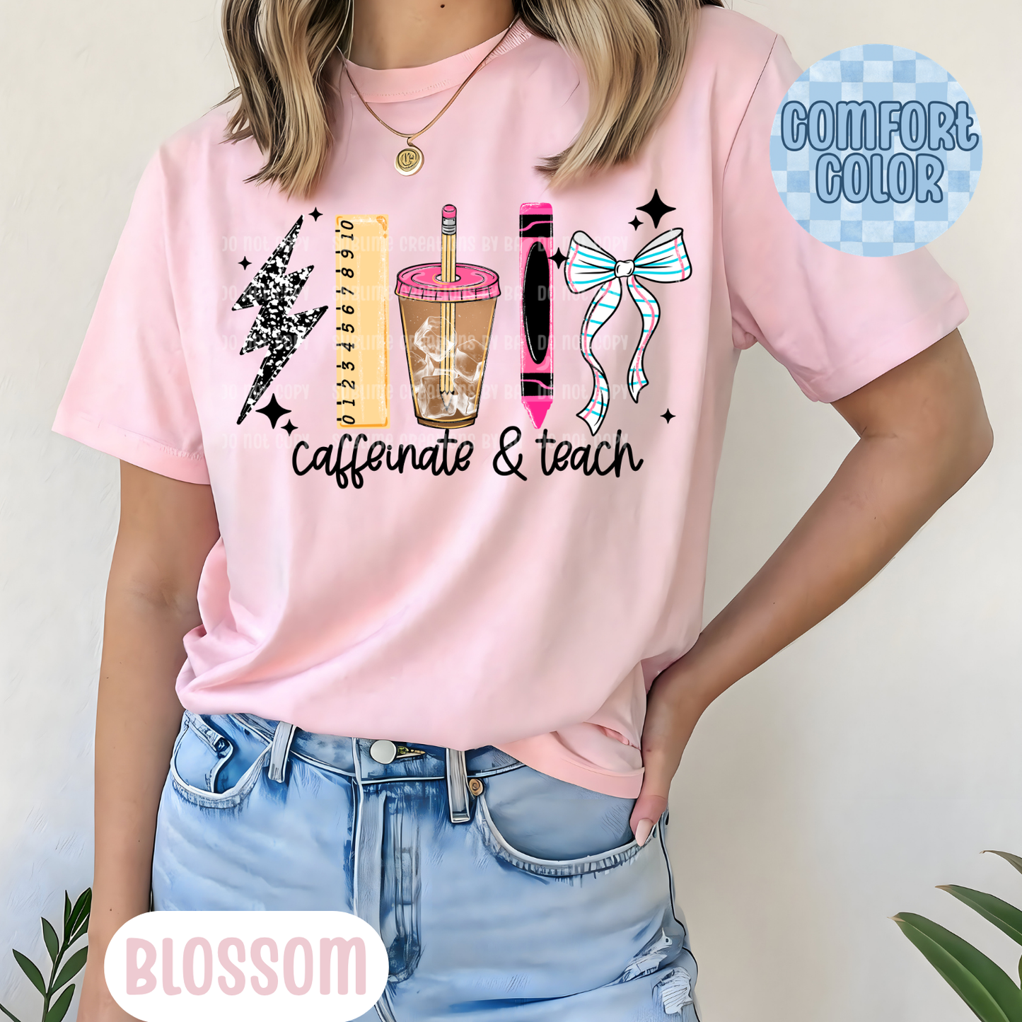 Caffeinate and Teach Apparel