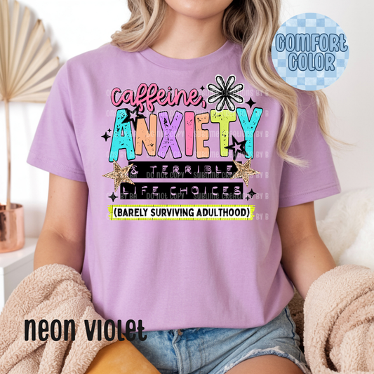 Caffeine Anxiety Apparel