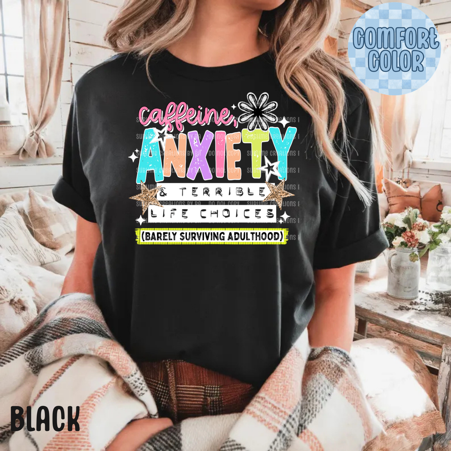Caffeine Anxiety Apparel