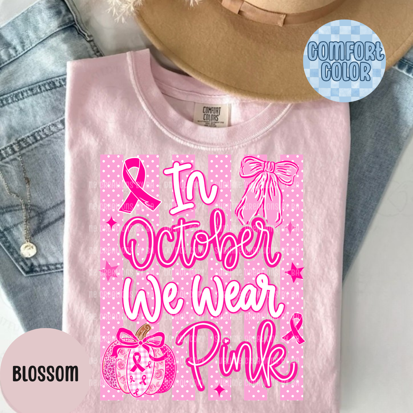 In October We Wear Pink Apparel