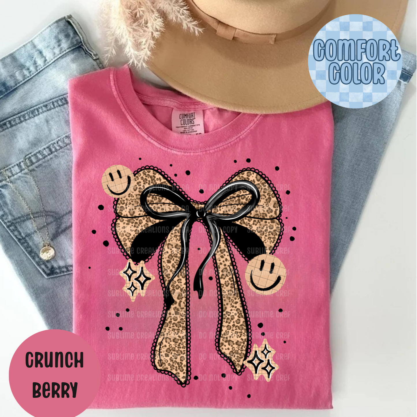 Leopard Bow Apparel