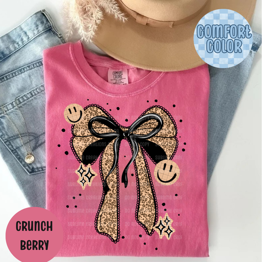 Leopard Bow Apparel