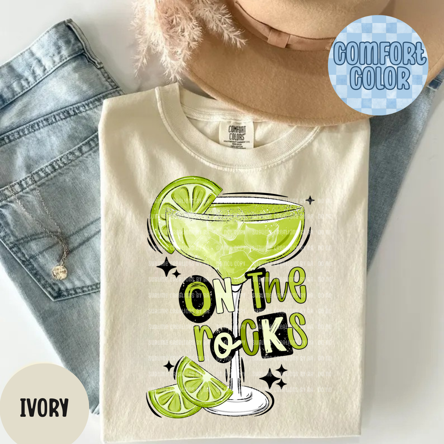 On the Rocks Margarita Apparel