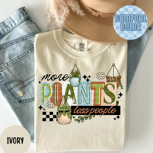 More Plants Less People Apparel
