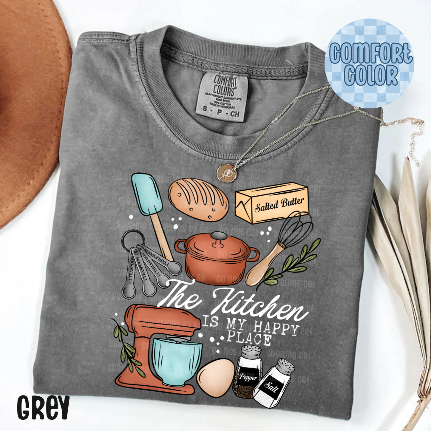 The Kitchen is my Happy Place Apparel